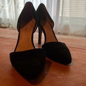 Madewell D’orsay Suede Heel